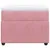 Produktbild 4 för Ramsäng med madrass rosa 90x190 cm sammet