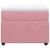 Produktbild 4 för Ramsäng med madrass rosa 90x200 cm sammet