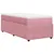 Produktbild 9 för Ramsäng med madrass rosa 90x200 cm sammet