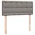 Produktbild 7 för Ramsäng med madrass taupe 120x200 cm tyg