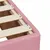 Produktbild 11 för Ramsäng med madrass mörk rosa 140x200 cm sammet