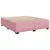 Produktbild 5 för Ramsäng med madrass rosa 180x200 cm sammet