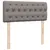 Produktbild 10 för Ramsäng med madrass taupe 120x190 cm tyg