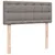 Produktbild 7 för Ramsäng med madrass taupe 120x200 cm tyg