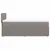 Produktbild 5 för Ramsäng med madrass taupe 90x190 cm tyg