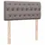 Produktbild 7 för Ramsäng med madrass taupe 100x200 cm tyg