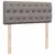 Produktbild 7 för Ramsäng med madrass taupe 120x200 cm tyg