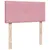 Produktbild 5 för Ramsäng med madrass rosa 90x190 cm sammet