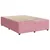 Produktbild 6 för Ramsäng med madrass rosa 140x200 cm sammet