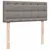 Produktbild 7 för Ramsäng med madrass taupe 120x200 cm tyg