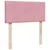 Produktbild 9 för Ramsäng med madrass rosa 90x200 cm sammet