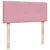 Produktbild 10 för Ramsäng med madrass rosa 120x190 cm sammet