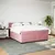 Produktbild 5 för Ramsäng med madrass rosa 180x200 cm sammet