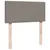 Produktbild 12 för Ramsäng med madrass taupe 90x190 cm tyg