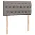 Produktbild 12 för Ramsäng med madrass taupe 100x200 cm tyg