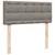 Produktbild 12 för Ramsäng med madrass taupe 120x190 cm tyg