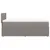 Produktbild 7 för Ramsäng med madrass taupe 80x200 cm tyg