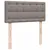 Produktbild 12 för Ramsäng med madrass taupe 80x200 cm tyg