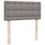 Produktbild 12 för Ramsäng med madrass taupe 100x200 cm tyg