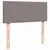 Produktbild 12 för Ramsäng med madrass taupe 120x190 cm tyg