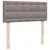 Produktbild 12 för Ramsäng med madrass taupe 120x190 cm tyg