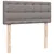 Produktbild 12 för Ramsäng med madrass taupe 120x200 cm tyg