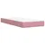 Produktbild 10 för Ramsäng med madrass rosa 100x200 cm sammet