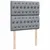 Produktbild 8 för Ramsäng med madrass ljusgrå 100x200 cm tyg