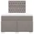 Produktbild 4 för Ramsäng med madrass taupe 120x190 cm tyg