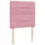Produktbild 8 för Ramsäng med madrass rosa 90x190 cm sammet