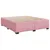 Produktbild 5 för Ramsäng med madrass rosa 180x200 cm sammet