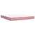 Produktbild 6 för Ramsäng med madrass rosa 180x200 cm sammet