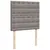 Produktbild 7 för Ramsäng med madrass taupe 100x200 cm tyg
