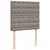 Produktbild 7 för Ramsäng med madrass taupe 80x200 cm tyg