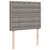 Produktbild 7 för Ramsäng med madrass taupe 120x200 cm tyg