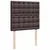 Produktbild 7 för Ramsäng med madrass mörkbrun 90x190 cm tyg
