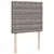 Produktbild 7 för Ramsäng med madrass taupe 100x200 cm tyg