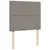 Produktbild 7 för Ramsäng med madrass taupe 120x190 cm tyg