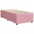 Produktbild 8 för Ramsäng med madrass rosa 80x200 cm sammet
