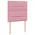 Produktbild 7 för Ramsäng med madrass rosa 100x200 cm sammet