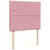 Produktbild 7 för Ramsäng med madrass rosa 120x190 cm sammet
