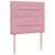 Produktbild 7 för Ramsäng med madrass rosa 120x190 cm sammet