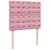 Produktbild 7 för Ramsäng med madrass rosa 120x190 cm sammet
