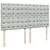 Produktbild 7 för Ramsäng med madrass ljusgrå 180x200 cm sammet