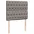 Produktbild 7 för Ramsäng med madrass taupe 120x200 cm tyg