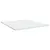 Produktbild 10 för Ramsäng med madrass vit 180x200 cm konstläder