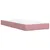 Produktbild 10 för Ramsäng med madrass rosa 90x190 cm sammet