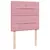 Produktbild 8 för Ramsäng med madrass rosa 90x190 cm sammet