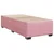 Produktbild 9 för Ramsäng med madrass rosa 90x190 cm sammet
