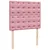 Produktbild 7 för Ramsäng med madrass rosa 120x190 cm sammet